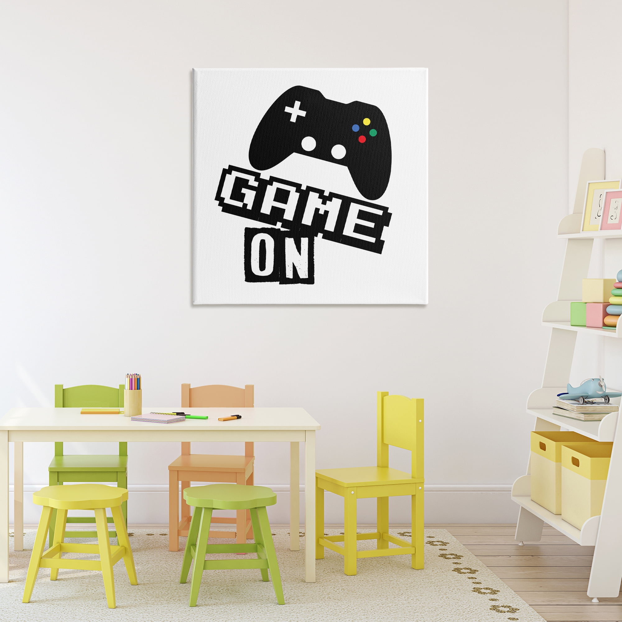 Stupell Industries Playful Game On Canvas Wall Art, design by Marcus Prime