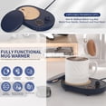 thumbnail image 5 of EROCK Mug Warmer Auto Shut Off Coffee Cup Warmer 3 Temperature For Desk + Hand Warmer, 5 of 16