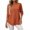 Orange, variant on Chbgutlmr Tops for Women Loose Casual Long Sleeve Pullover Tops Fall Crewneck Solid Color Stylish Shirts