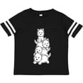 thumbnail image 3 of Inktastic Kawaii Westie Stack Boys or Girls Toddler T-Shirt, 3 of 5