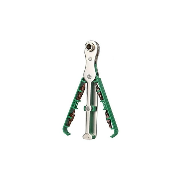 Feltree Bi-directional Multi-function Ratchet Screwdriver Forward and Reverse Tight Space Turn Wrench
