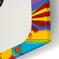 thumbnail image 3 of Epic Art 'Love And Hapiness' by Dean Russo, Acrylic Glass Wall Art, 24"x16", 3 of 8