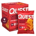 thumbnail image 3 of (3 pack) Quest Nutrition Cheese Crackers, Spicy Cheddar Flavored, 10g Protein, 4 Count, 3 of 10