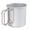 silver, variant on 300ml Camping Mug Titanium Cup Tourist Tableware Picnic Utensils Outdoor Kitchen  Travel Cooking Set Cookware