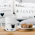 thumbnail image 5 of MUGBREW 11 Oz Ceramic Tea Cup Coffee Mug, Scribble Sheep Drawing, 5 of 7