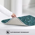 thumbnail image 4 of cute shells starfish Front Door Mat, Indoor Mats for Bedroom Bathroom Kitchen, Floor Mat Non-Slip, Soft Carpet Floor Cover Machine Washable Entryway Mat - 20x31.5in, 4 of 5