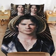 thumbnail image 6 of Vampire Diaries Bedding Sets Comfort 3 Pieces Bedding Set 1 Duvet Cover + 2 Pillowcase Decorative Bedding 86"x70", 6 of 8