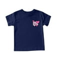 thumbnail image 2 of ATOGUTA Girls Tee Shirts Trendy Printed Loose T-shirt Short Sleeve Blouse Casual Tops Blue, Size 4T-16, 2 of 5