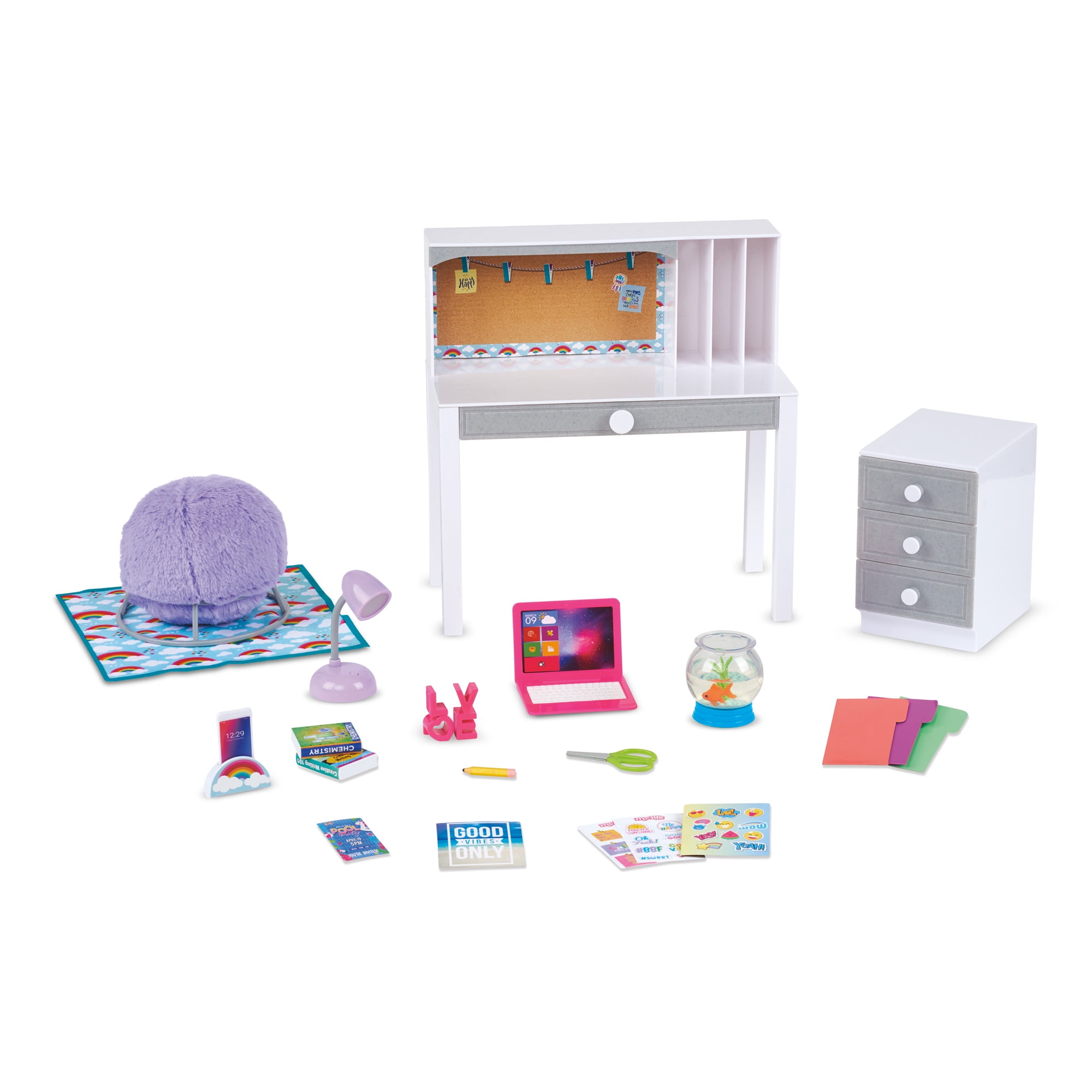 My Life as 13-piece Vanity Table Play Set for 18 Dolls 5 to 14 Years for sale online 