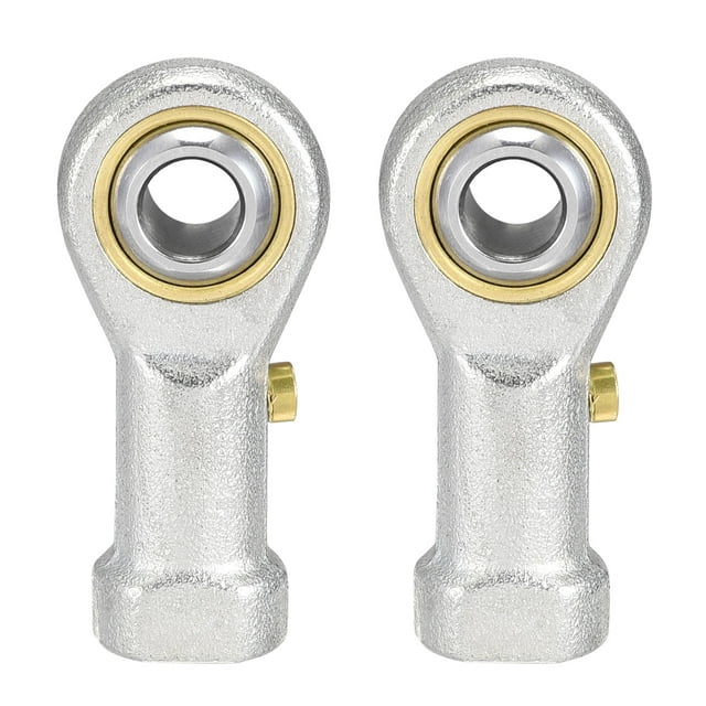 Unique Bargains 1/4-inch Bore 1/4-28 Female Thread Right Hand Rod End Bearings 2 Pack