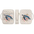 thumbnail image 3 of Xixirimido Bible Cover Case Large Quilted Bible Carrying Case with Handles, Bible Study Supplies & Accessories Christian Gifts for Church Sea Turtle Hibiscus Flower Pattern, 3 of 7