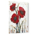 thumbnail image 2 of Epic Art 'Red Poppy Fresco I' by Tim O'Toole, Acrylic Glass Wall Art, 16"x24", 2 of 3