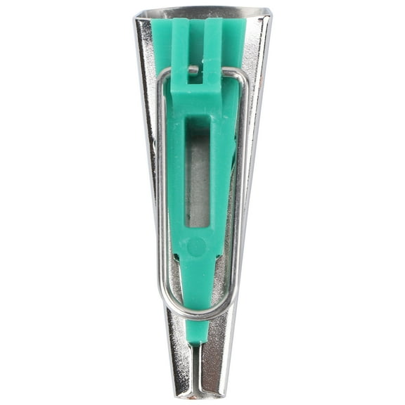 FELTECHELECTR Binding Maker 1Pack Metal Bias Tape Tool for Sewing Projects and Quilting in Green Color