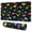 Black Cartoon Colorful-1, variant on Long Mouse Pads for Desk,Black Cartoon Astronaut Dinosaurs Planets Desk Mats on Top Of Desks, Desk Mouse Pad Extra Large with 3mm Non-Slip Base and Stitched Edge for Gaming,Work,Home 31.5"x11.8"