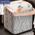 thumbnail image 5 of Wzzjkit Storage Bins with Lids Large Capacity Folding Zipper Clothing Storage Bags for Bedroom Comforter Blankets and Pillows Closet Storage Bins, 5 of 7