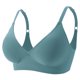 thumbnail image 3 of Gibobby Sujetador de corte bajo para mujer, ropa interior con escote en V profundo, Bralette, Top corto, sujetador femenino Sexy, sujetador de realce(Azul,CH), 3 of 5