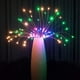 thumbnail image 5 of 2 uds luces de fuegos artificiales Starburst luces de cadena 8 modos luces de hadas que funcionan con pilas, luces colgantes decorativas de boda para decoración de jardín de patio de fiesta Xemadio HMHZ679-1, 5 of 9