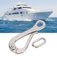 thumbnail image 3 of Yacht Hook And Eye, Strong Corrosion Resistance Durable Quick Release Yacht Hook Exquisite Workmanship  For Sailing, 3 of 8