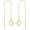01-Teardrop, variant on Solid 14K Gold Teardrop/Twist/Triangle Threader Earrings for Women Long Piercing Tassel Dangle Ear Line Pull Through Threader Eardrop Earrings Jewelry Gifts for Mom Nana Wife Her