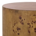 thumbnail image 3 of Safavieh Siya Morden Wood Round End Table, Brown, 3 of 7