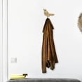thumbnail image 3 of Cheungs 6116GD Mythra Swallow Cast Iron Wall Hook - Golden, 3 of 7