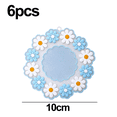 thumbnail image 2 of Posavasos de silicona para bebidas, alfombrillas de silicona antideslizantes, posavasos aislados que protegen los muebles de daños, 2 of 5