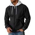 thumbnail image 1 of Coupe-vent Léger pour Hommes - Imperméable Respirant avec Poches Zippées, Vêtements de Sport Extérieurs pour Randonnée Course, Veste Décontractée Quotidienne, 1 of 8