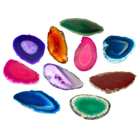 Agate Light Table Slices (set of 12), Bring science into the class room with this set of 12 Agate slices By