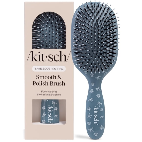 Cepillo para Cabello Kitsch Smooth Polish con Cerdas Dobles Desenredante