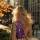 thumbnail image 5 of Mochila de hombro estilo viajero, bolsa de gran capacidad, impermeable, cruzada frontal, fácil de usar, para viajar, con correas ajustables, material de cuero resistente, ideal para viajes, 5 of 6