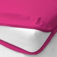 thumbnail image 2 of D.N.G. BEDDINGS 100% Egyptian Cotton, Zipper Mattress Cover, 800 Thread Counts, 24 Inch Deep Pocket, King Size, Solid Hot Pink Color, Zipper around the mattress, 2 of 2