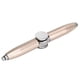 thumbnail image 1 of Light Up Fingertip Gyro Ballpoint Pen, Rotating Writing Pen with LED Light for Stress Relief, Gold, 1 of 4