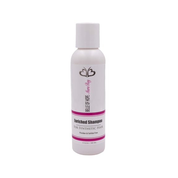 Belle of Hope Mara Ray Enriched Luxury Synthetic Wig Shampoo, 4floz