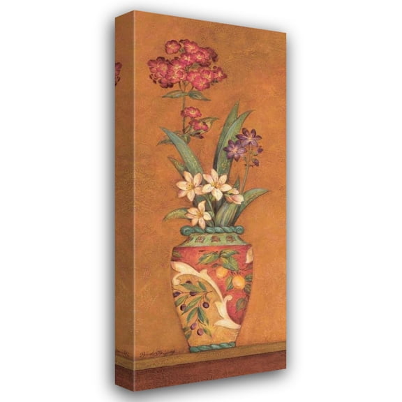 Pamela Gladding 10x18 Gallery Wrapped Canvas Wall Art Titled - Pavan IV