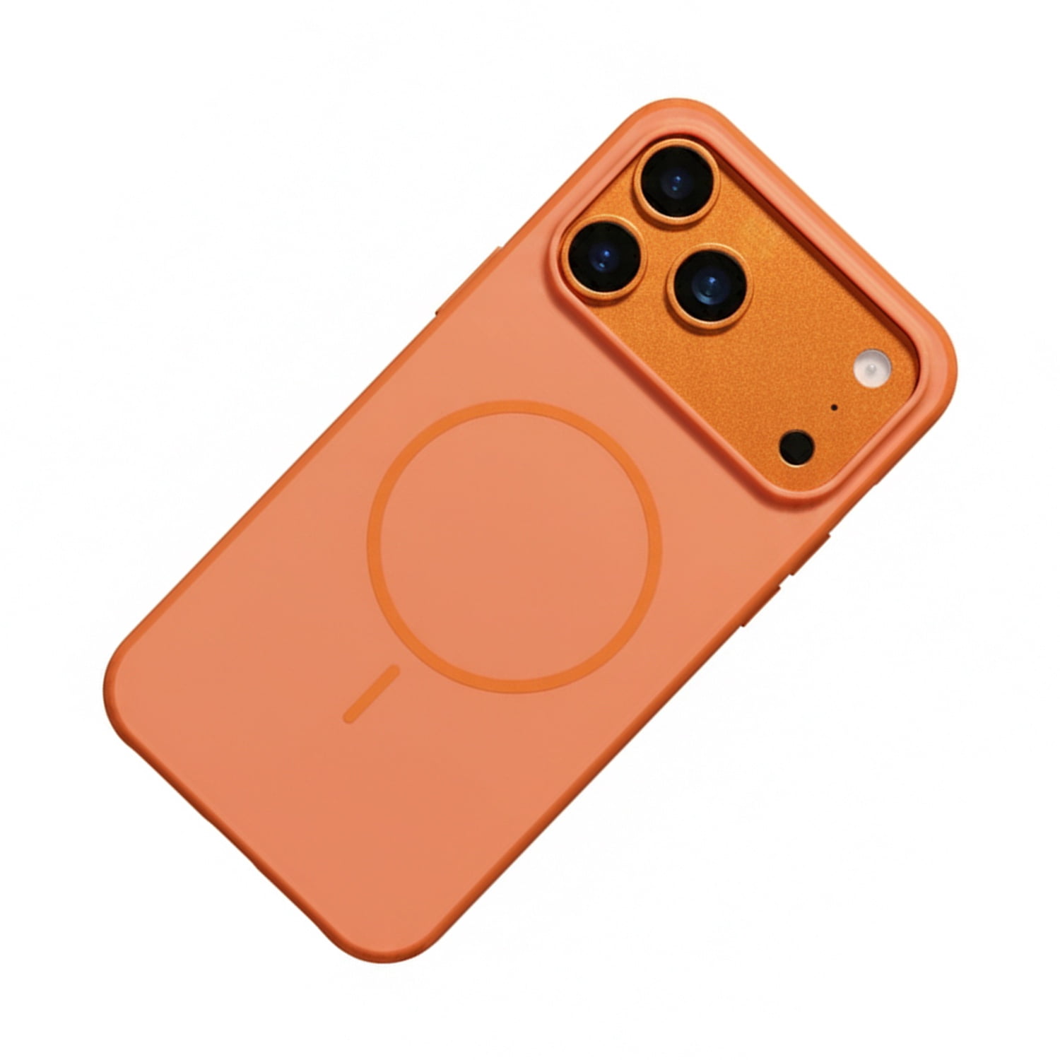 iPhone 17 Pro MagSafe Silken Guard Protection Case - Orange
