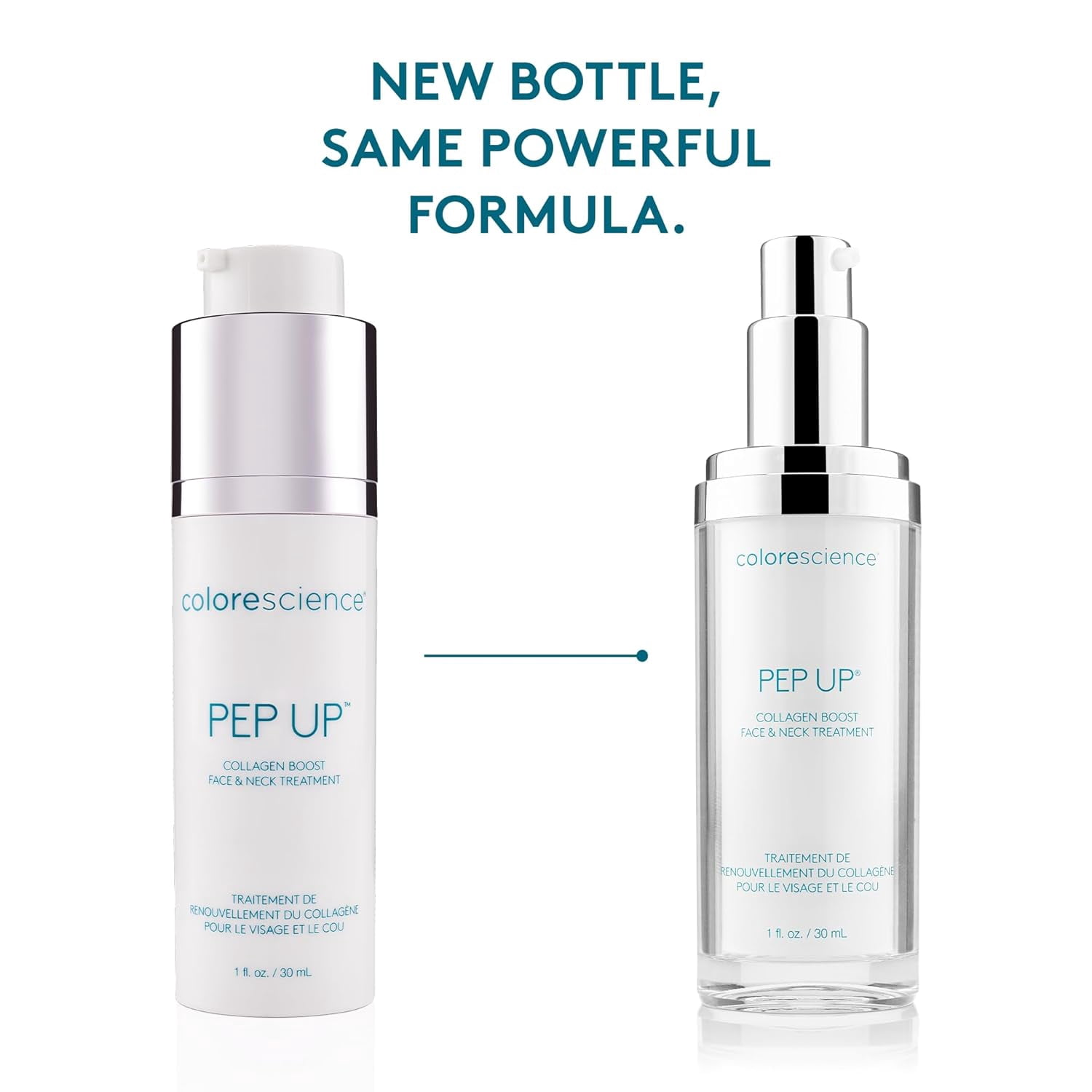 Colorescience Pep Up Collagen Boost Face & Neck Serum, 1 fl oz