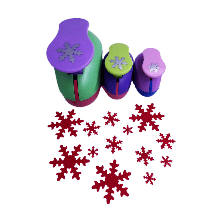 Family Treasures Snowflake Paper Punch Scrapbooking Arts & Crafts Hole Punch