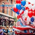thumbnail image 5 of 4th of July Glitter Stick, Patriotic Red White and Blue Glitter Stick, 250th Birthday USA Flag Stick, 4th of July Outfits Accessories for Kidults Teen Women Men, Independence Day Decor(J), 5 of 9