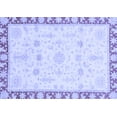 thumbnail image 1 of Ahgly Company Indoor Rectangle Oriental Blue Traditional Area Rugs, 3' x 5', 1 of 4