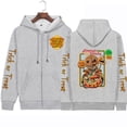 thumbnail image 4 of Sudadera con capucha de manga larga para hombre, prenda deportiva masculina de estilo Hip Hop con cremallera y estampado de calabaza Sam, Trick R Treat, ideal para Halloween, a la moda, 2022, 4 of 4