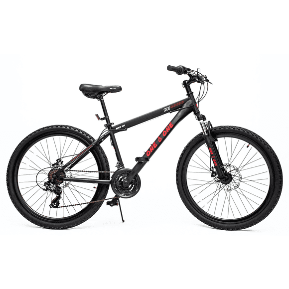 Bicicleta ONE O ONE 131 Montaña R26 21V Shimano Doble Disco negro Unitalla