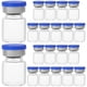 thumbnail image 1 of 20pcs Glass Vials Small Glass Storage Bottles Liquid Medicine Vial With Caps 5ml, 1 of 3