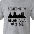 thumbnail image 4 of Inktastic Atlanta Georgia Someone Loves Me Skyline Youth T-Shirt, 4 of 5