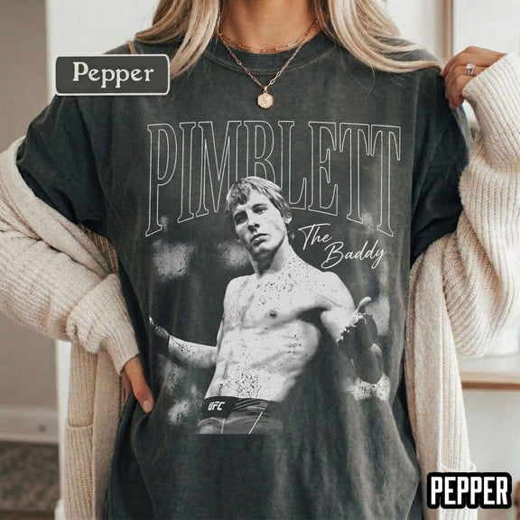 Paddy Pimblett Vintage 90s Styles T-Shirt, The Baddy Fighting Shirt