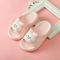 thumbnail image 2 of Zshosam Toddler Slides Shoes Toddler Little Kids Dinosaur Beach/Pool/Shower Slides/Anti-Skid Home Bath Slippers/Cute Summer Outdoor Shoes for Girls (Pink,12), 2 of 4
