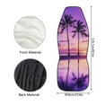 thumbnail image 5 of Renewold Hawaiian Palm Tree Violet Sky Car Seat Cover for Women Men, Car Seat Protector Auto Accessories Decor Universal Fit Most Cars Sedans SUV Trucks, 5 of 7