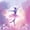 Pink Purple, variant on Castle Fairy Cute Ballerina Print Twin Bedding 7-Piece,Watercolor Silhouette Pattern Bedding Comforter Set,Blue Purple,Grey Reversible