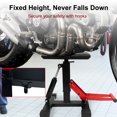 thumbnail image 4 of Jacgood Dirt Bike Lift Stand 330 lbs 10-17in Adjustable Heavy-duty Hydraulic Motorcycle Lift Jack For Motorcycle Bike Repair Maintenance, 4 of 10