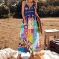thumbnail image 3 of Small World Fantasyland Sleeveless Dress Loose Women's Dress Dresses Luxury Evening Dresses, 3 of 9