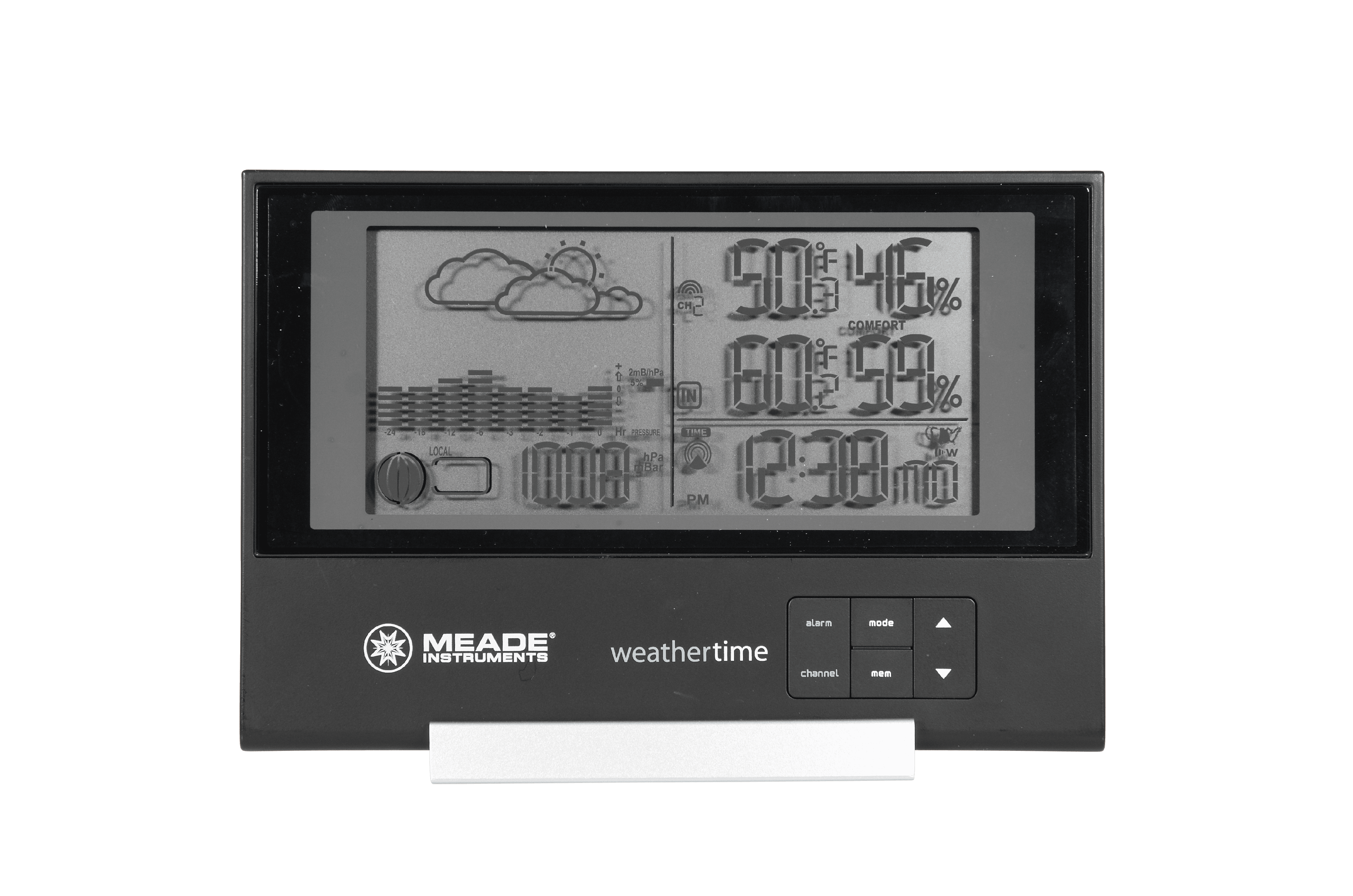 Meade Wireless Indoor Outdoor Temperature & Humidity Weather